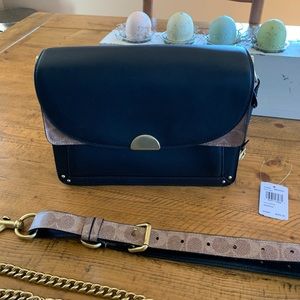 Coach Dreamer Shoulder Bag w/ Signature Canvas